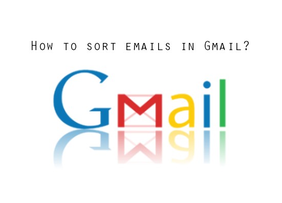 How do you sort by sender in Gmail?